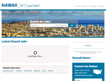 Tablet Screenshot of hawaiijobdepartment.com